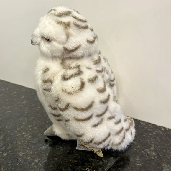 World Wildlife Fund Snowy Owl Plush White Gray/Brown Stuffed Animal Bird… - Picture 4 of 9